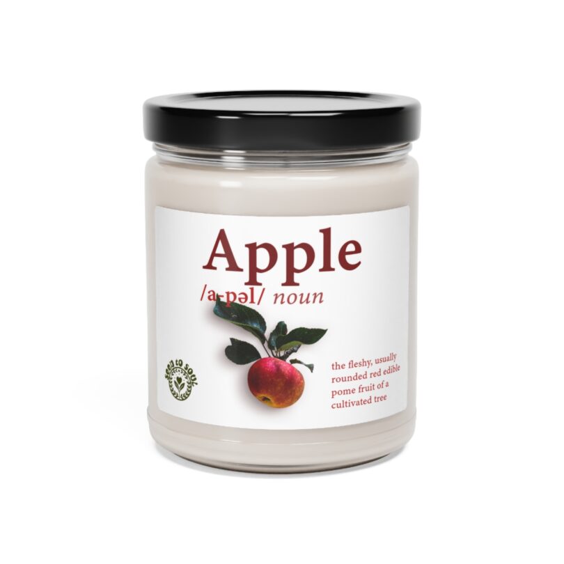 Definitively Apple Scented Soy Candle, 9oz