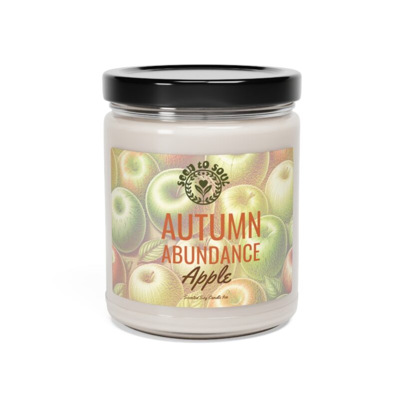 Autumn Abundance Apple Scented Soy Candle, 9oz